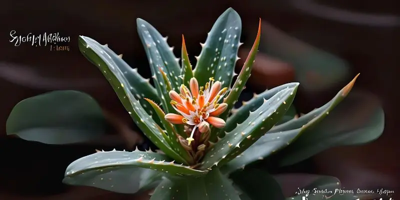 Immature Aloe Vera Flowers